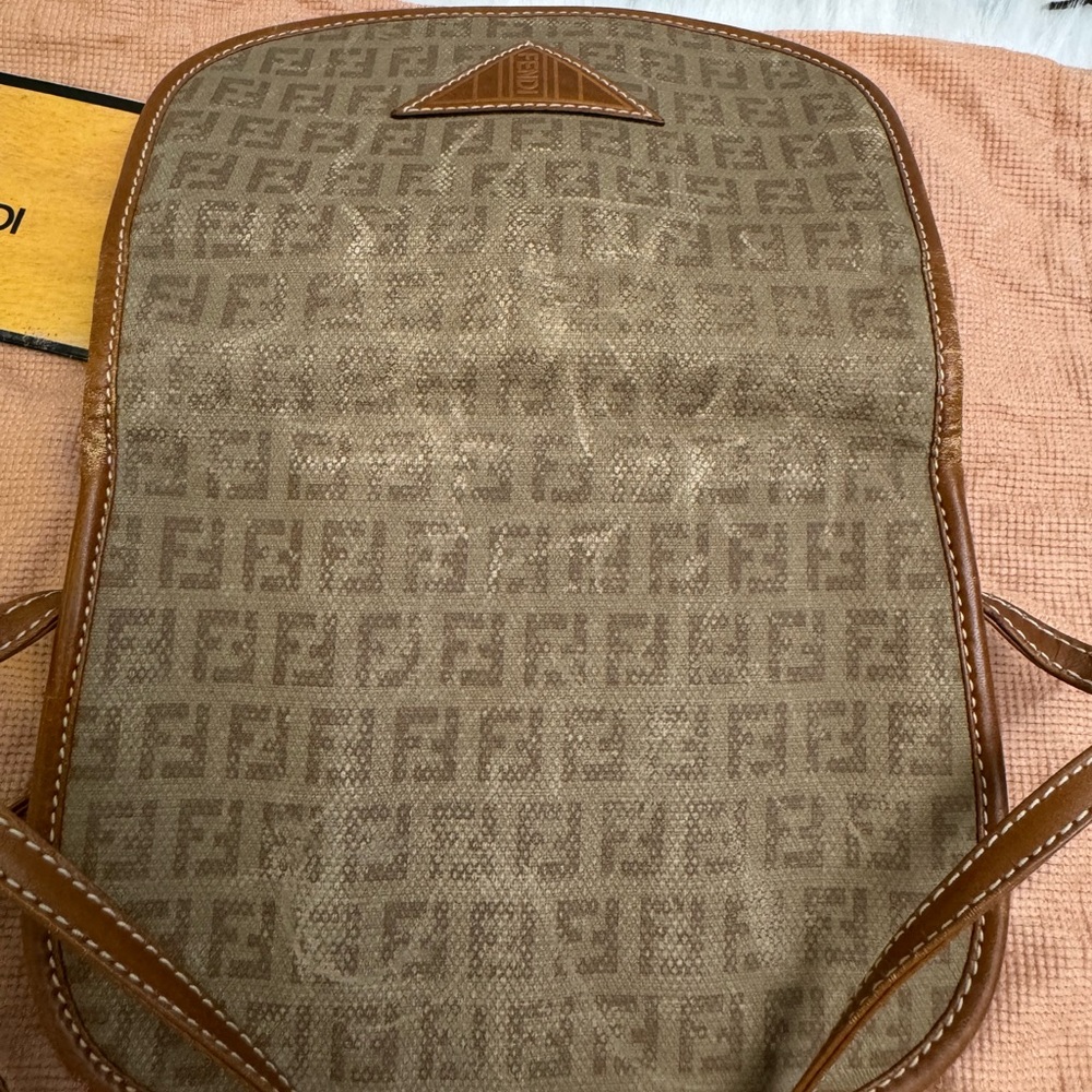Fendi Zucchino Canvas Mini Crossbody (Vintage) - Picture 10 of 16